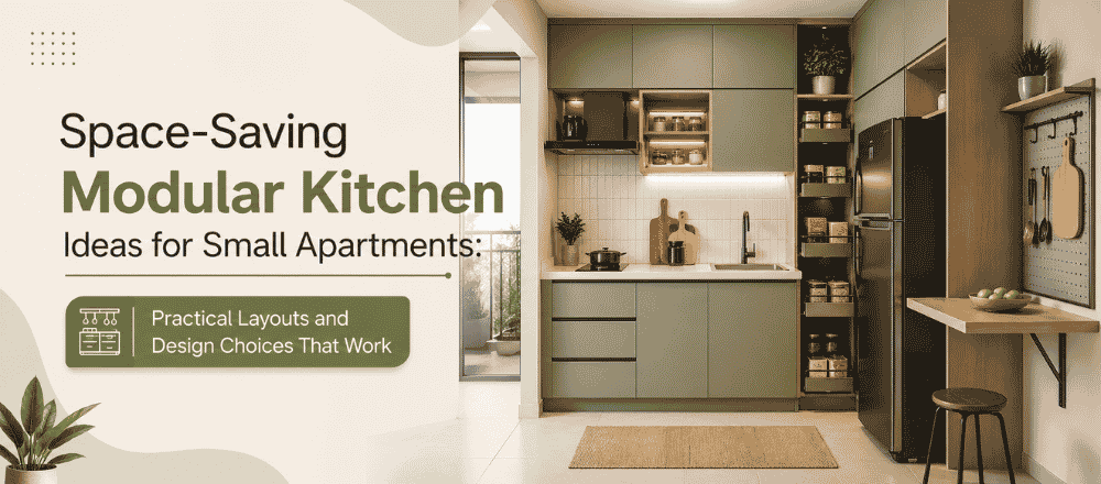 Space-Saving Modular Kitchen Ideas for Small Apartments