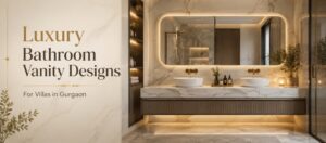 Luxury bathroom vanity for villas
