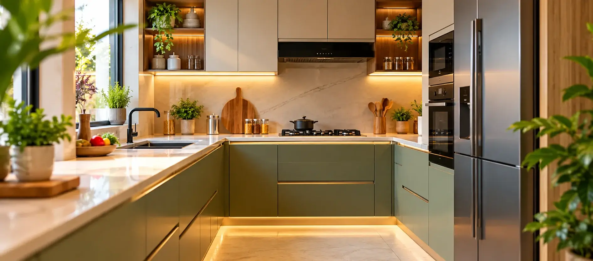 Small Modular Kitchen Design Ideas